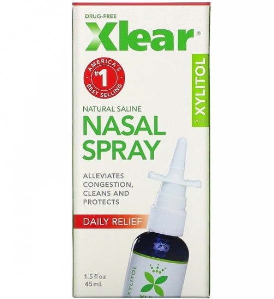 Hostal perfil Ideal Spray Nasal de Solución Salina con Xilitol Xlear 45ml